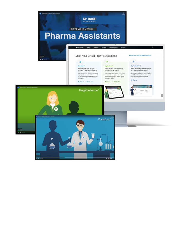 BASF Pharma UI/UX image
