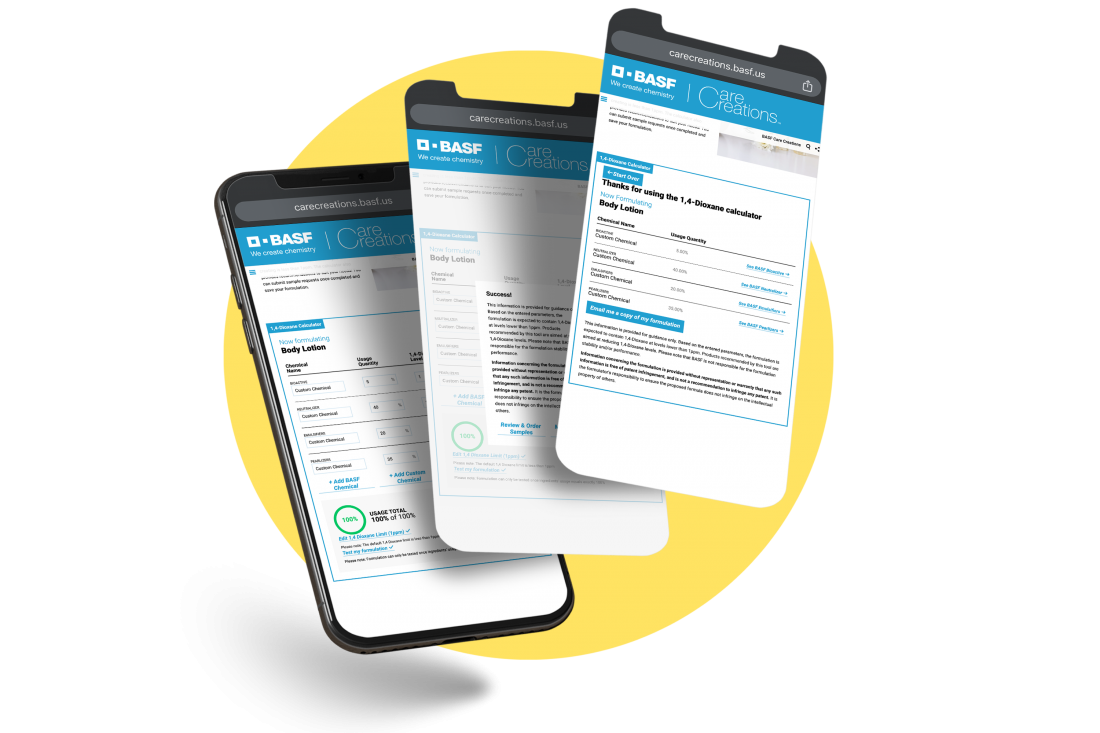 BASF EM Care Creations Online Tools image