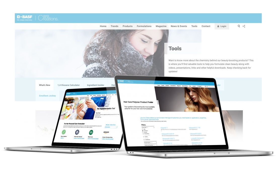 BASF EM Care Creations Online Tools image