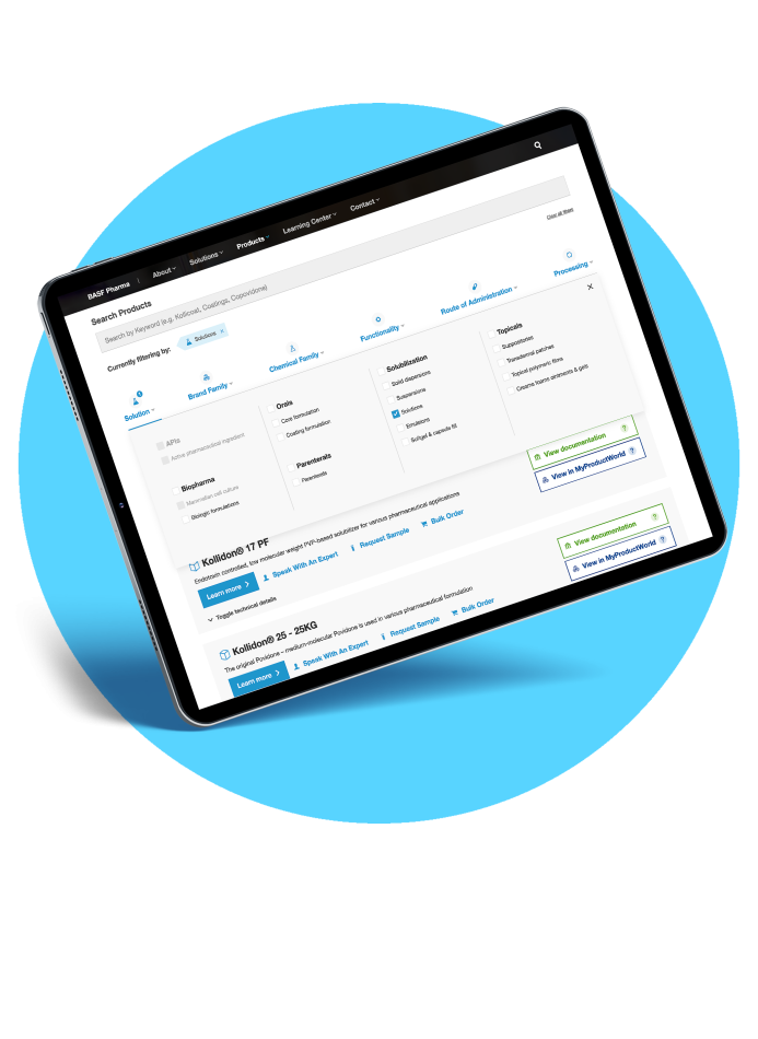 BASF Pharma Website Build image