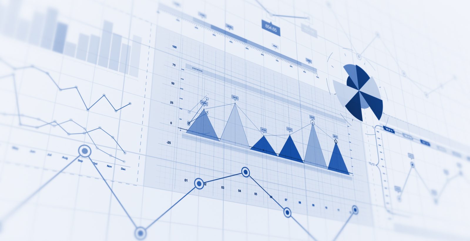 Graphic of charts and graphs