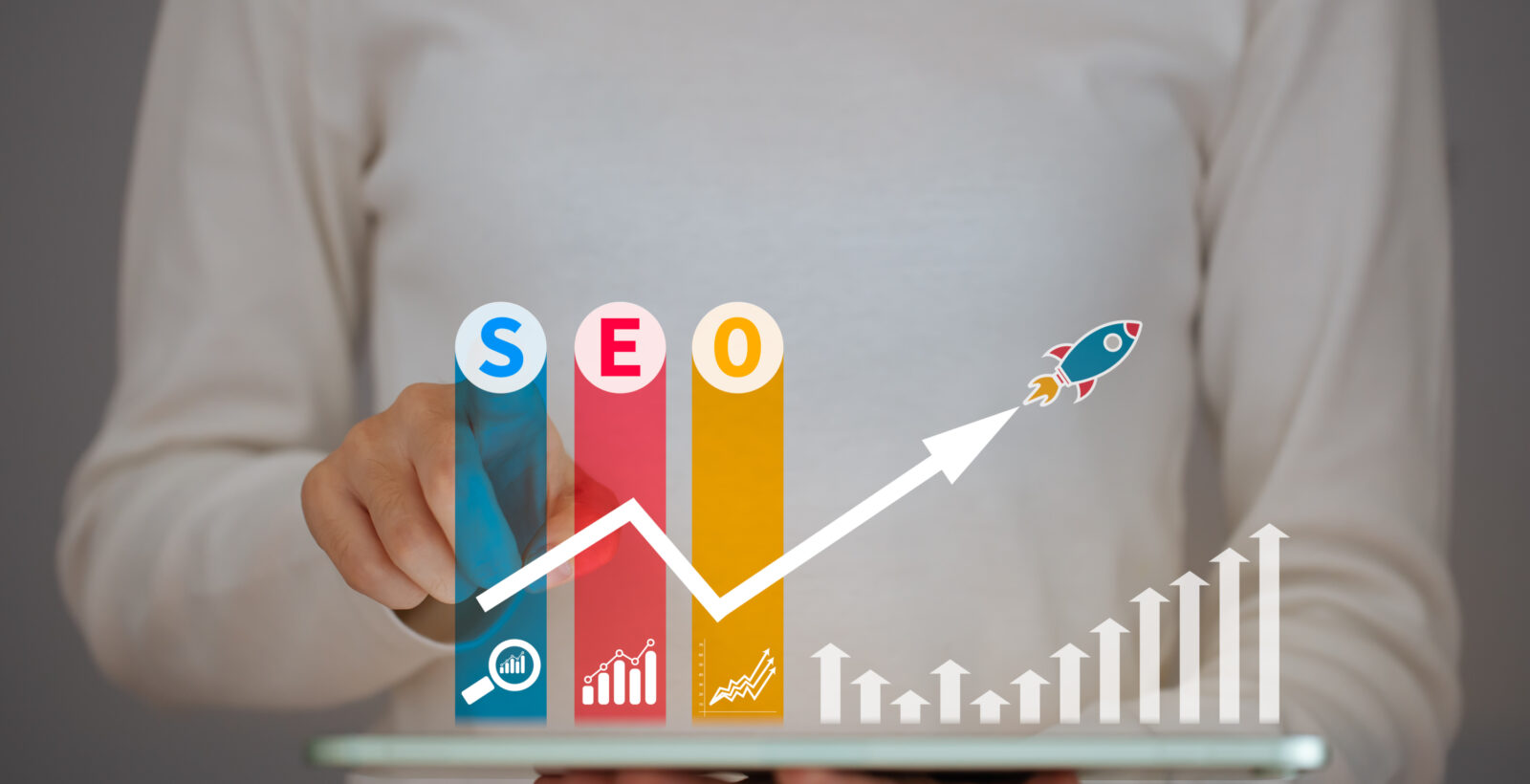 Optimizing your website to rank in search engines or SEO.