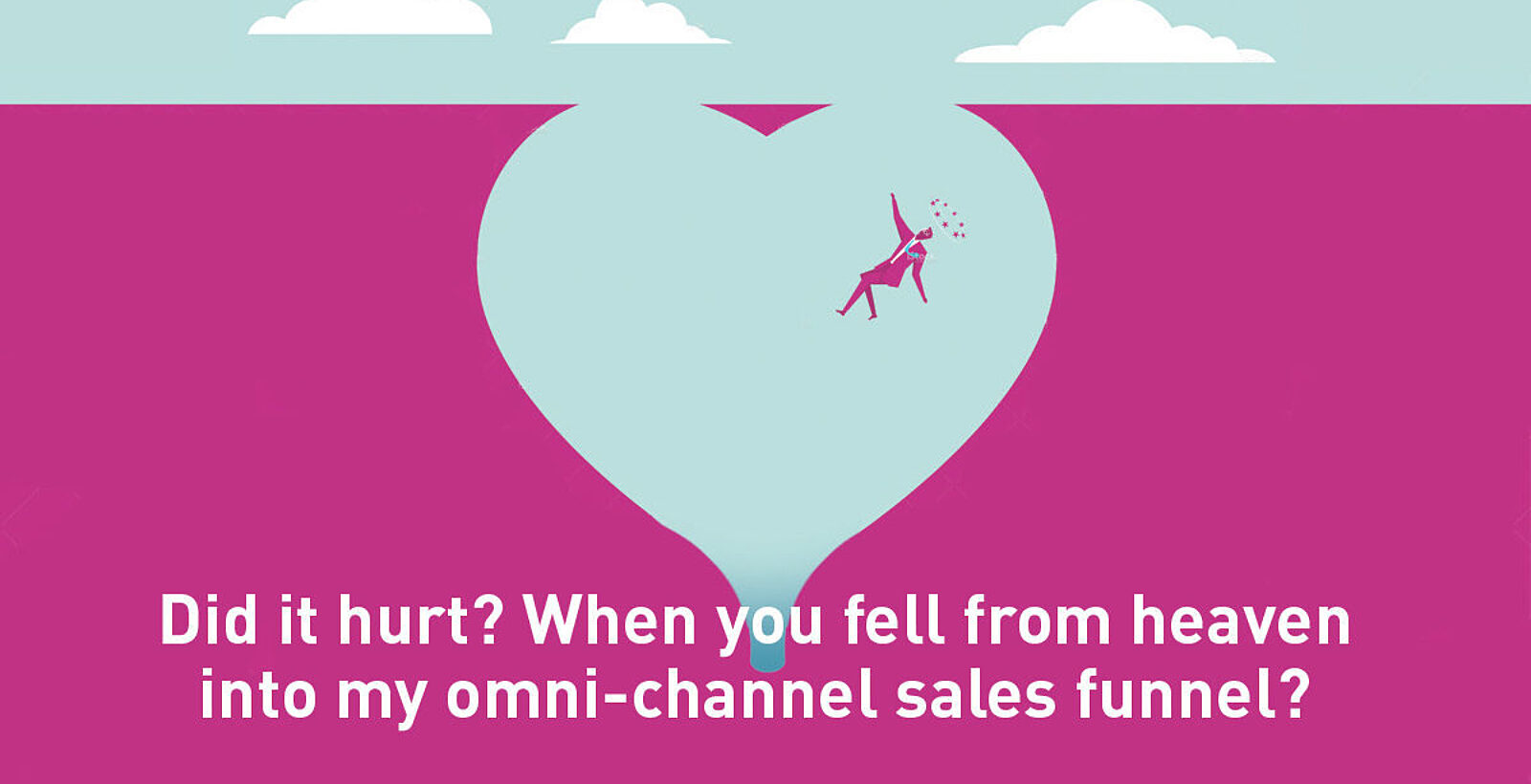 Valentine Header for Omni-Channel Sales Funnel